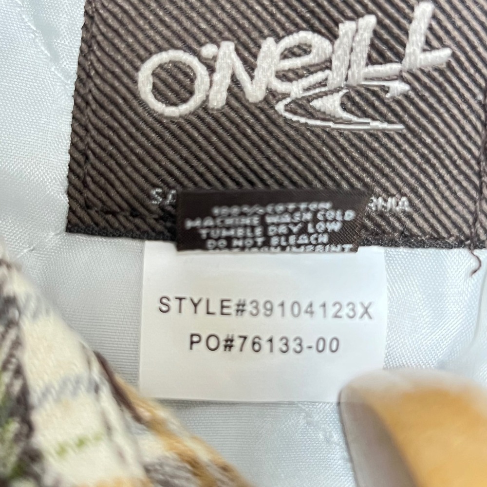 O'Neill Quilted Liner Long Sleeve Flannel Jacket Size S Surf Outdoor Y2K EUC - Picture 5 of 8